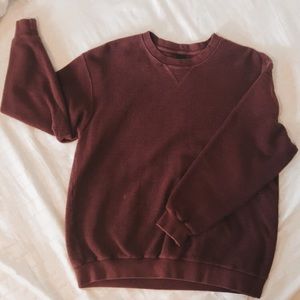 BUNDLE lavender and maroon oversized sweatshirts